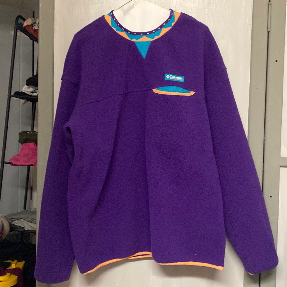 Purple Columbia Sweater